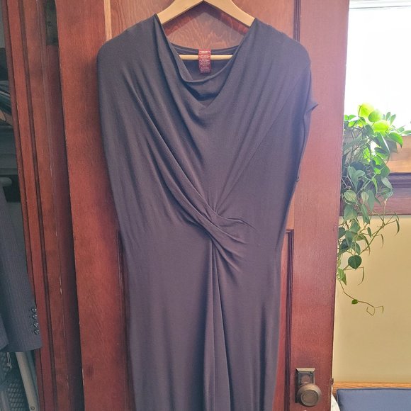 Grey Olsen Sleeveless Dress - Picture 1 of 5